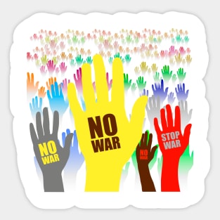 No war Sticker